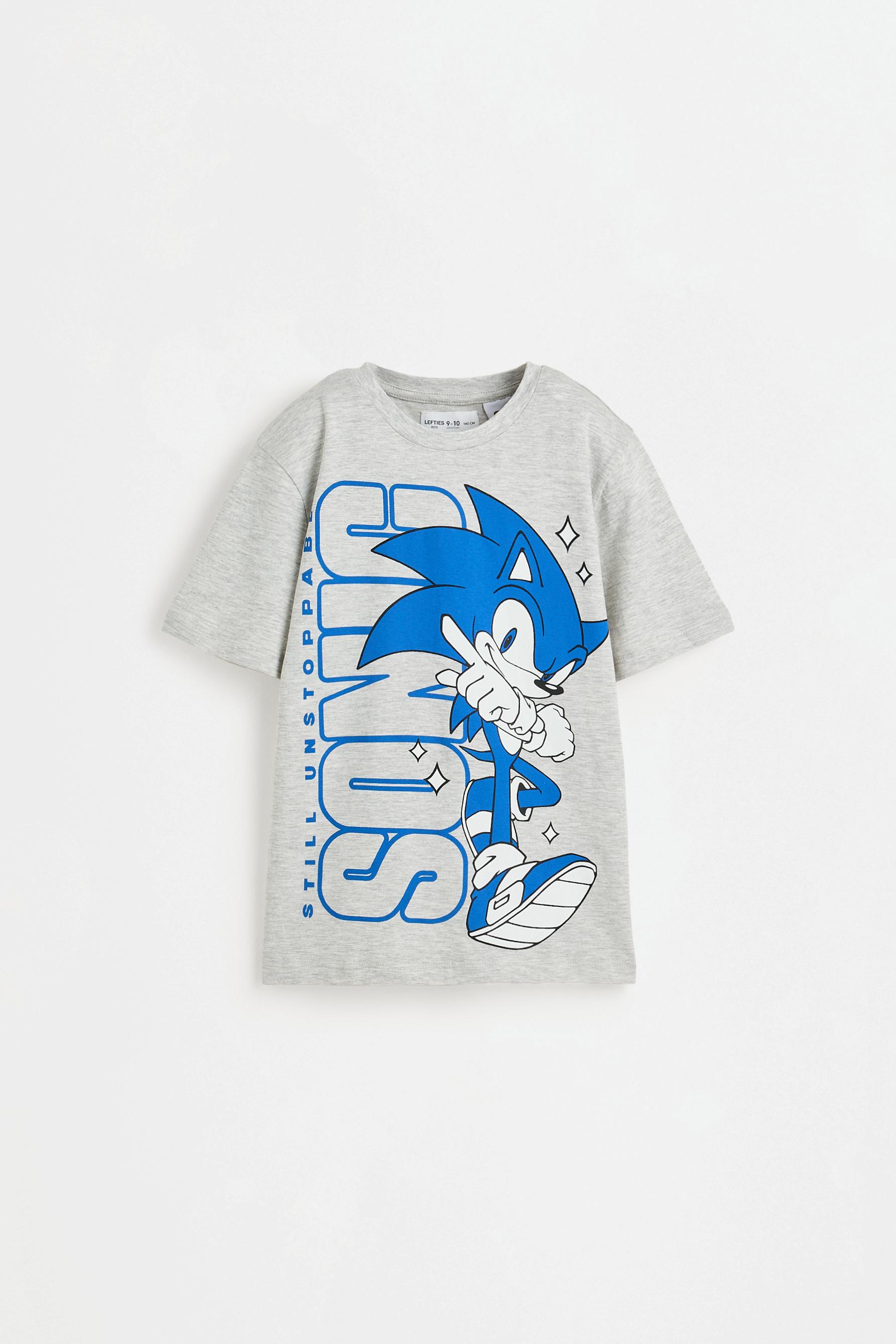 SONIC™ | SEGA short pyjamas — GREY MARL