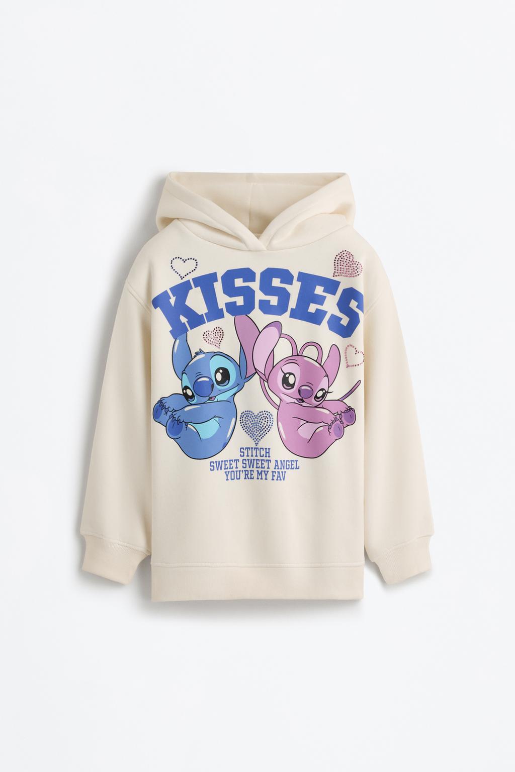 Stitch & Angel ©Disney rhinestone sweatshirt