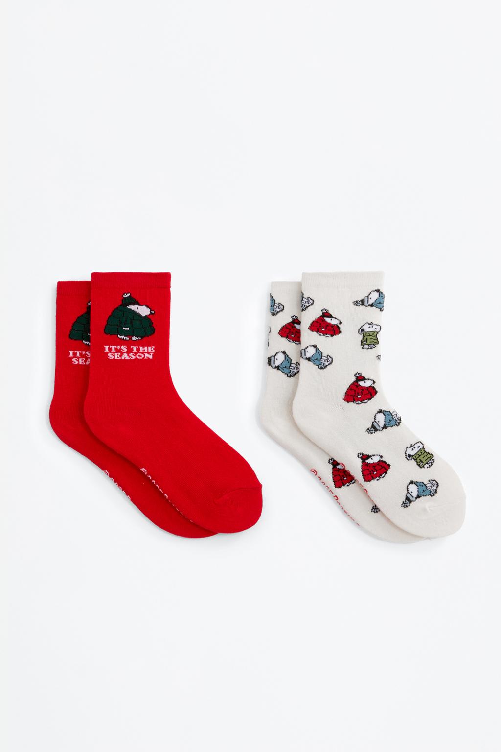 Haurrak | Galtzetinak, Snoopy Peanuts™, 2ko Pack-a