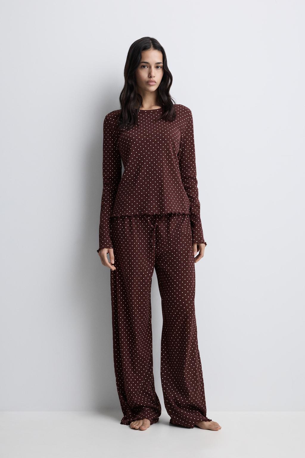 Lefties Uzun çap edilmiş pijama