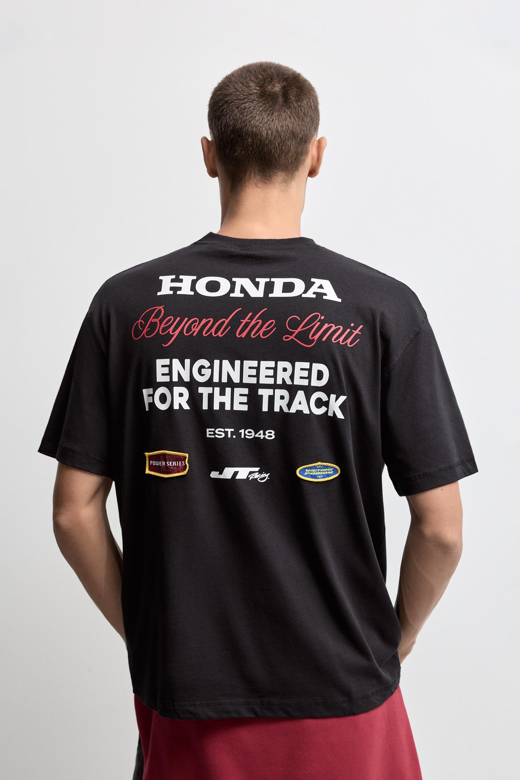 Honda patch T-shirt — ANTHRACITE GREY