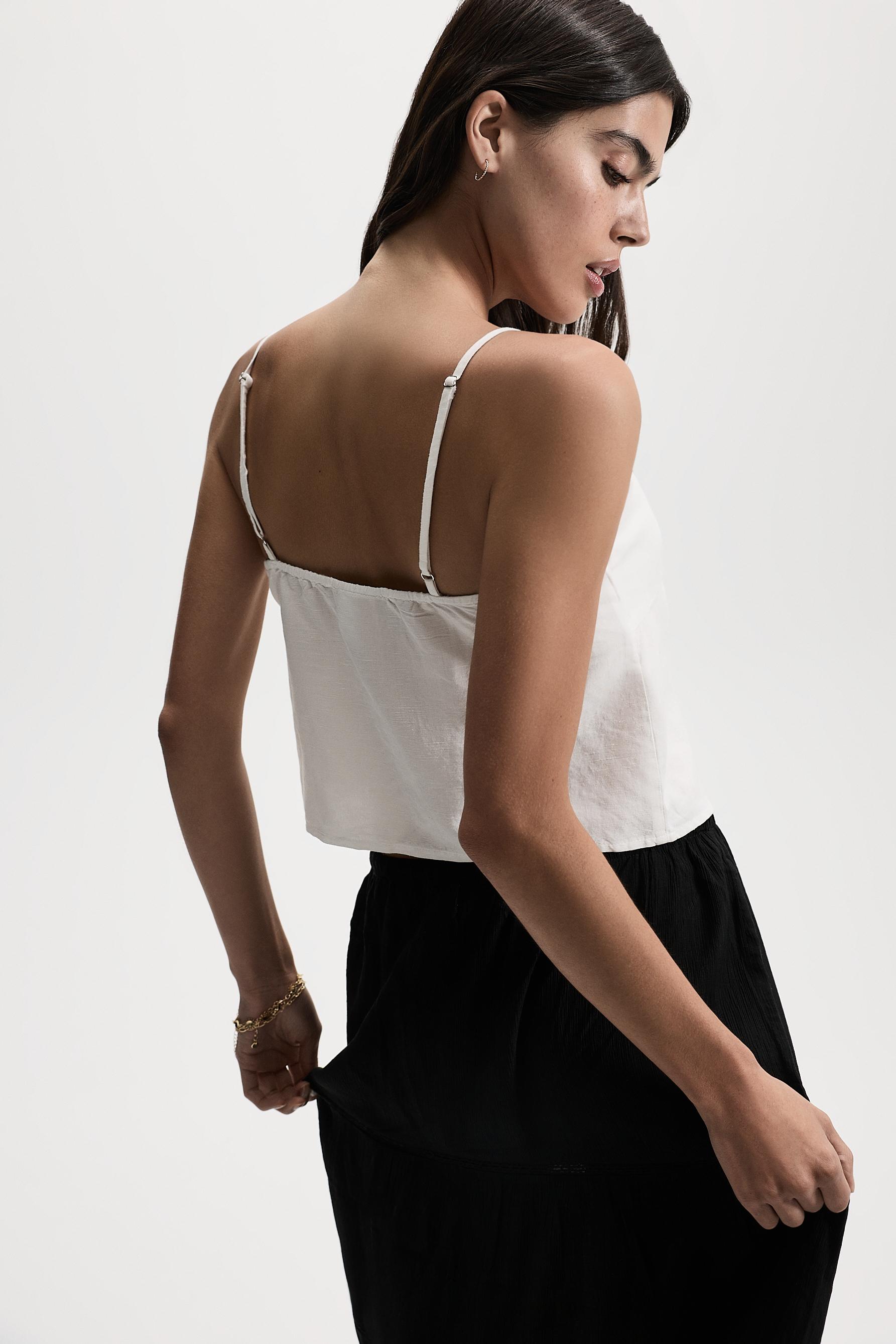 Rustic top — OFF WHITE