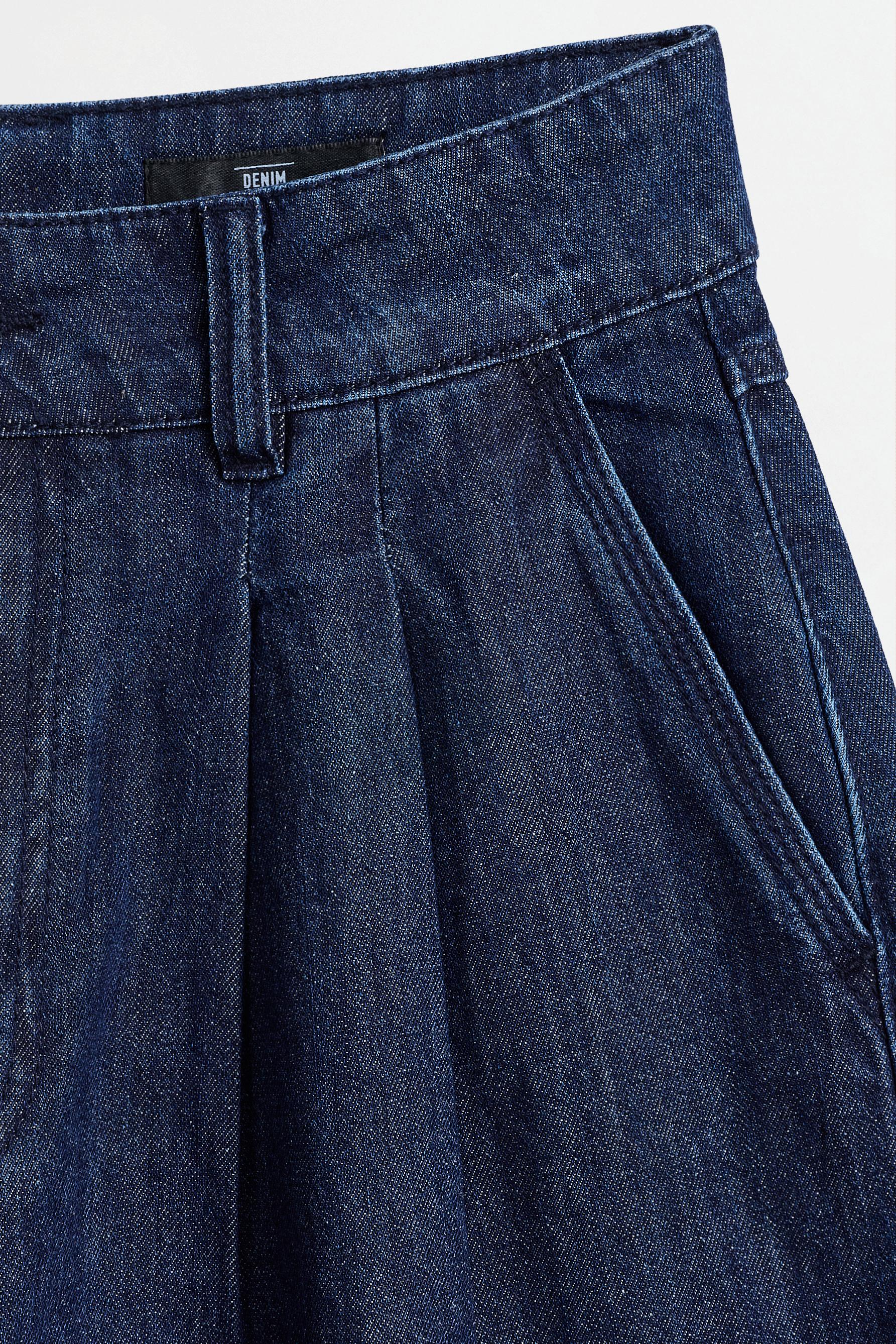 Indigo sarouel jeans — NAVY