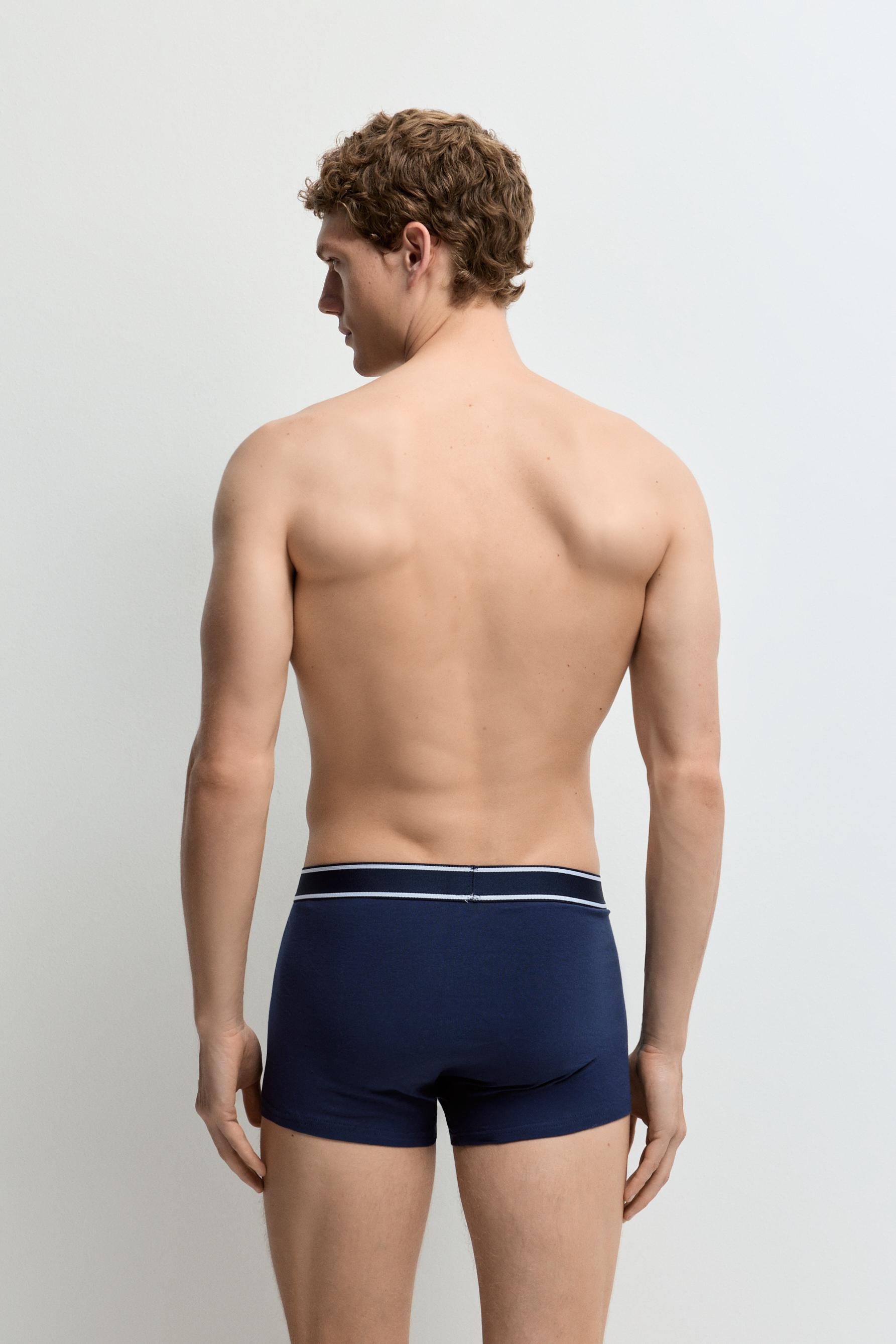 Mixed boxers (5-pack) — NAVY