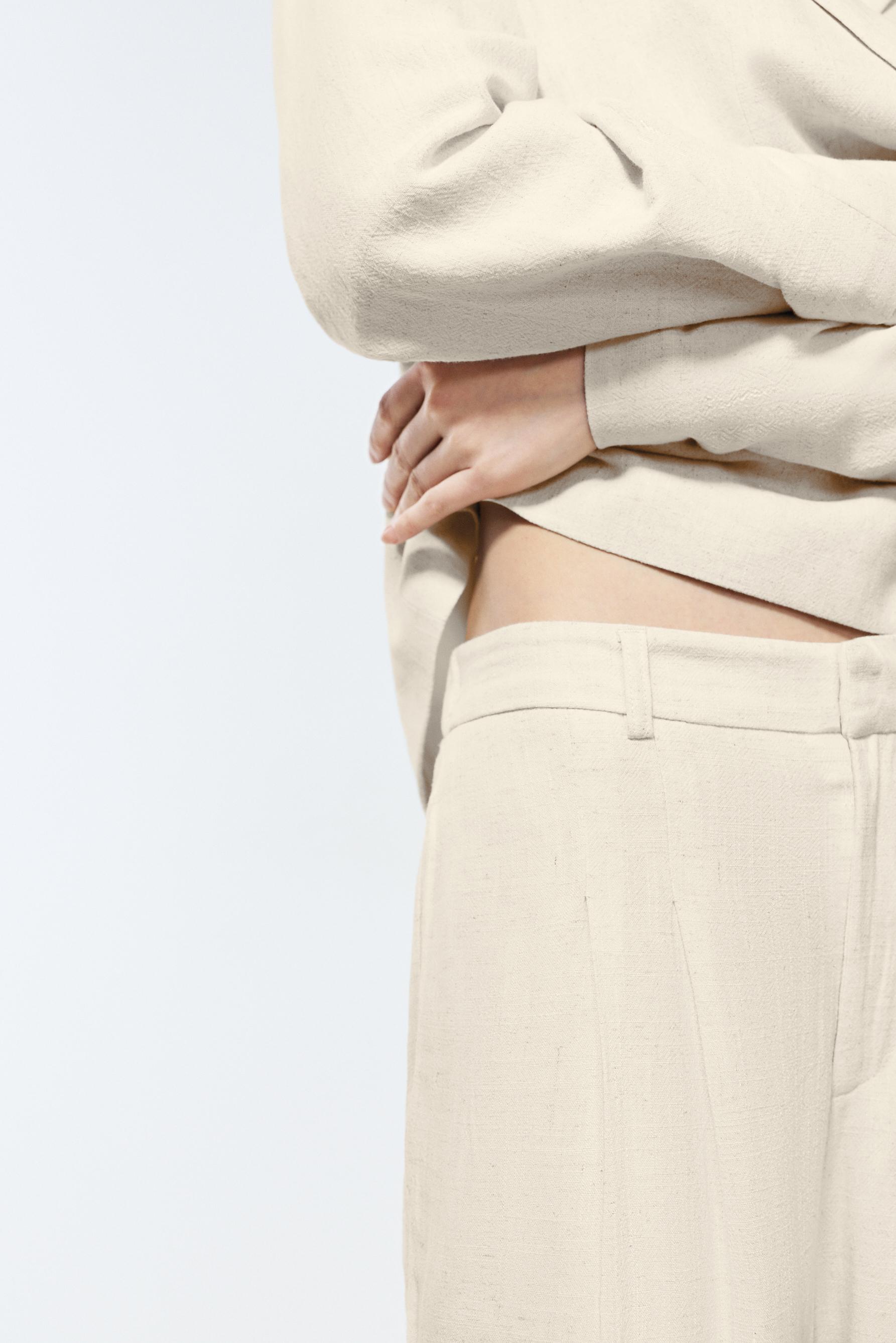 Rustic trousers — BEIGE