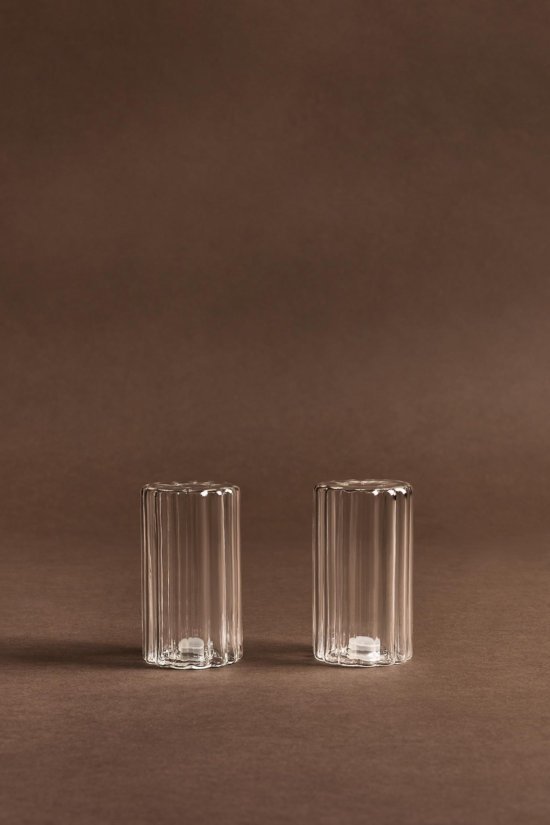Set salero y pimentero borosilicato