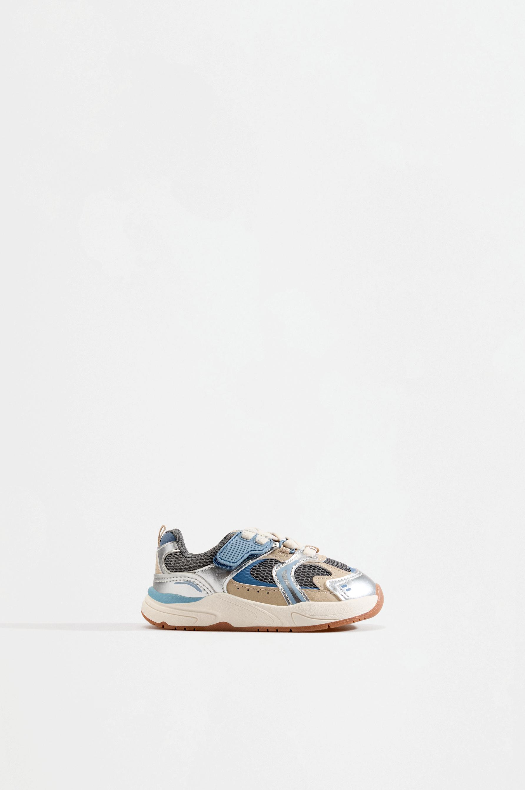 Multi-piece barefoot trainers — BLUE