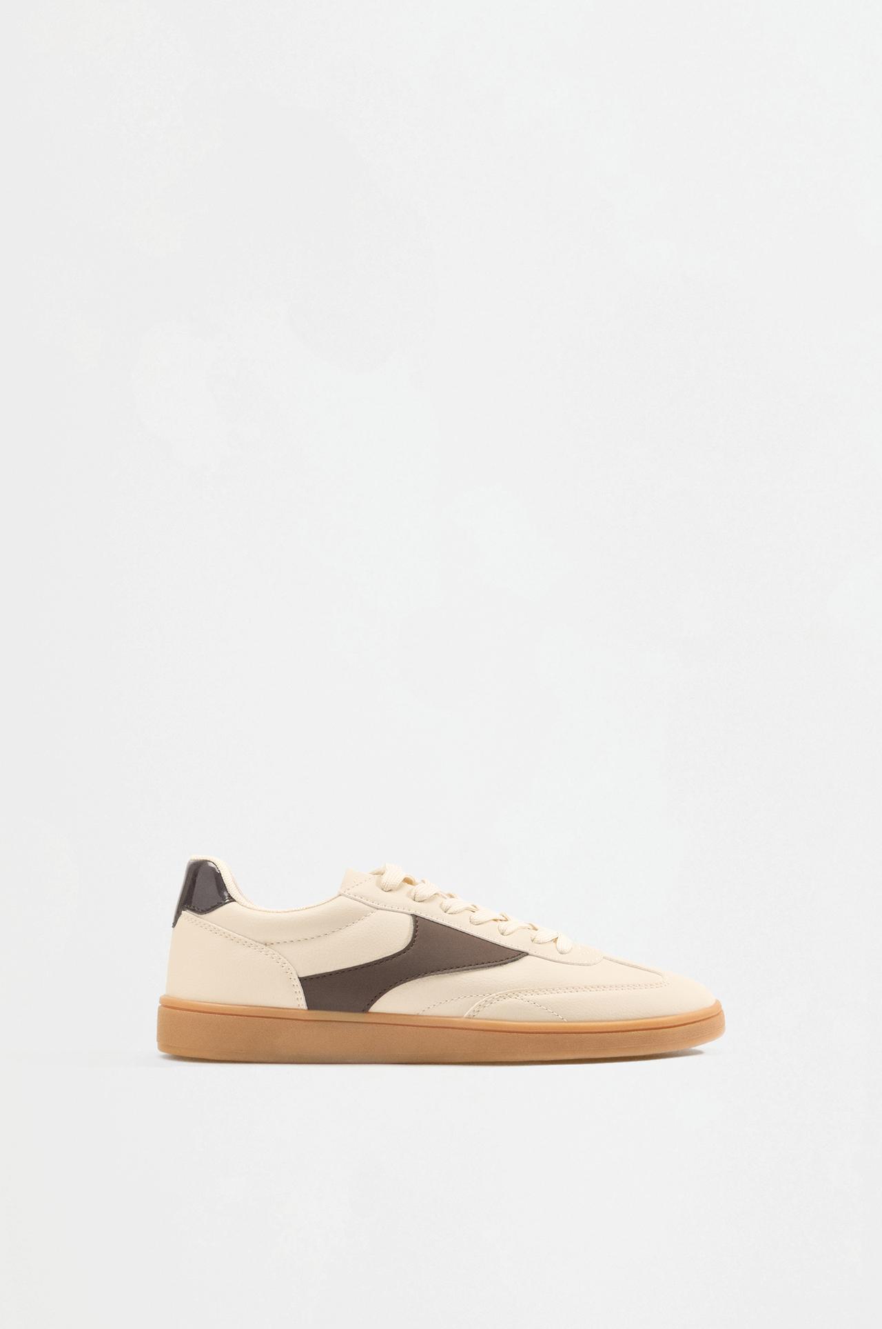 Retro sneakers — ECRU