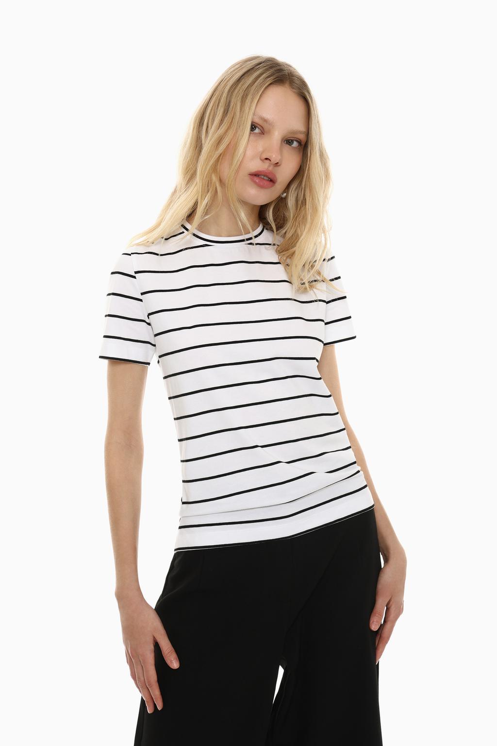 Basic striped T-shirt