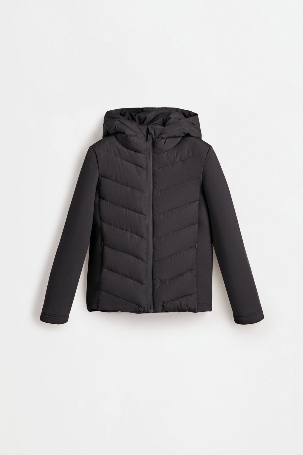 Lefties Neopren effektli qollu steqanlı gödəkçə