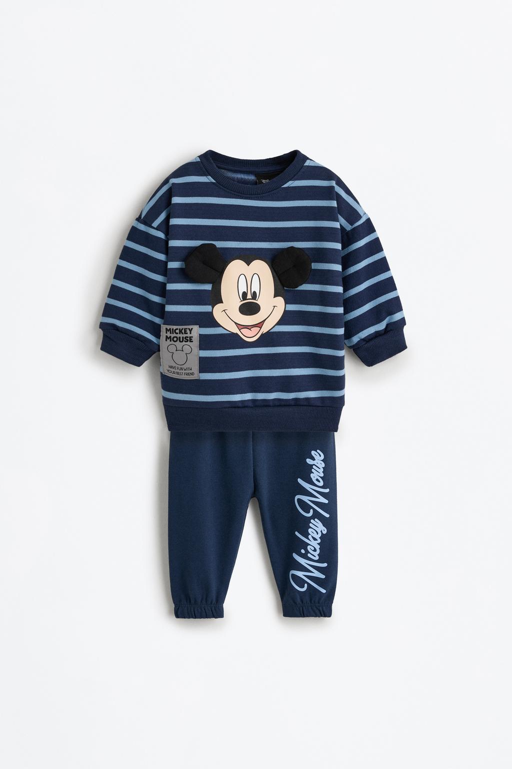 Mickey Mouse ©Disney plush sweatshirt and trousers set
