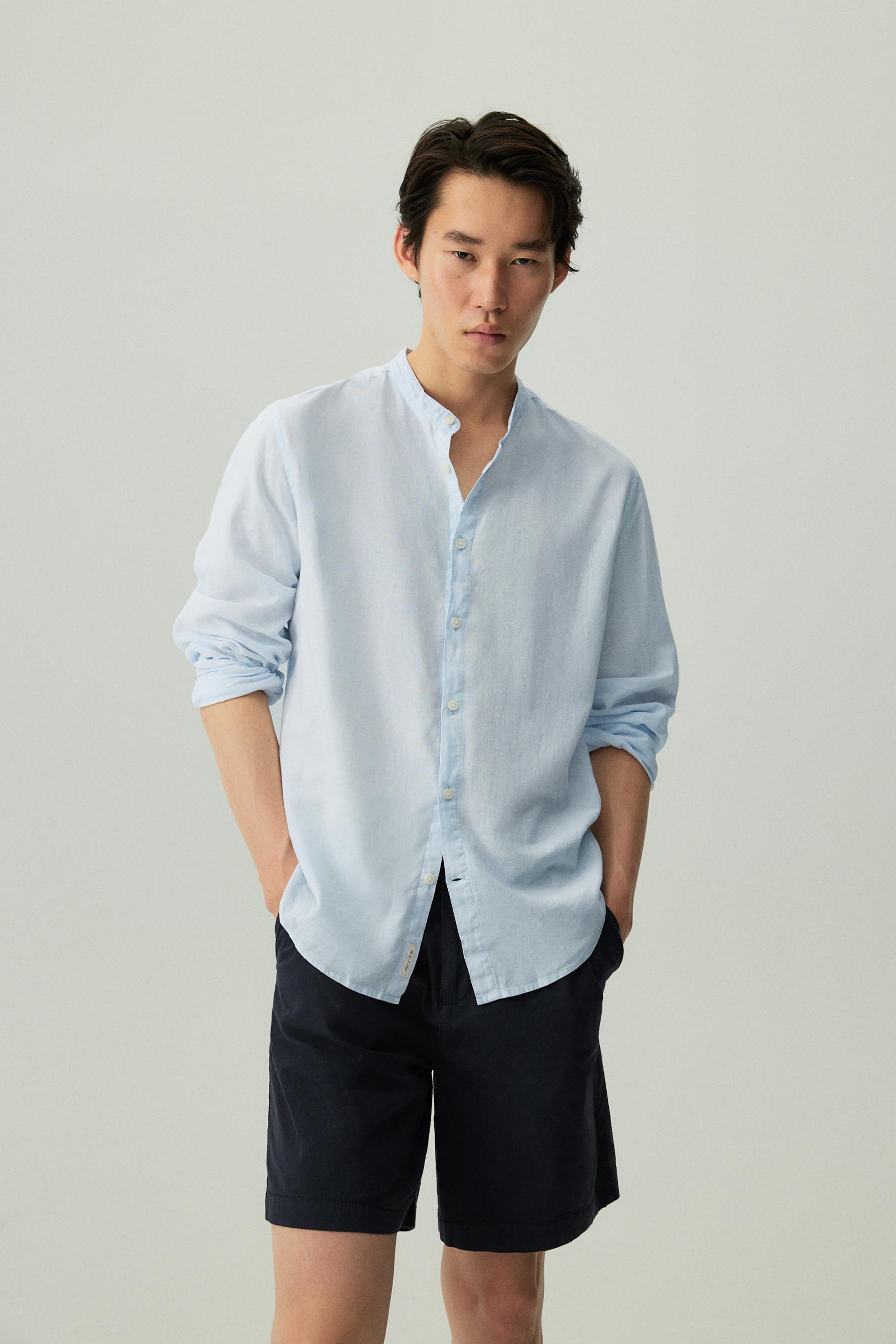 Camisa lino - algodón