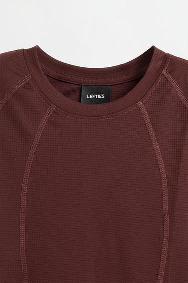 Seamed sports T-shirt — WINE 7
