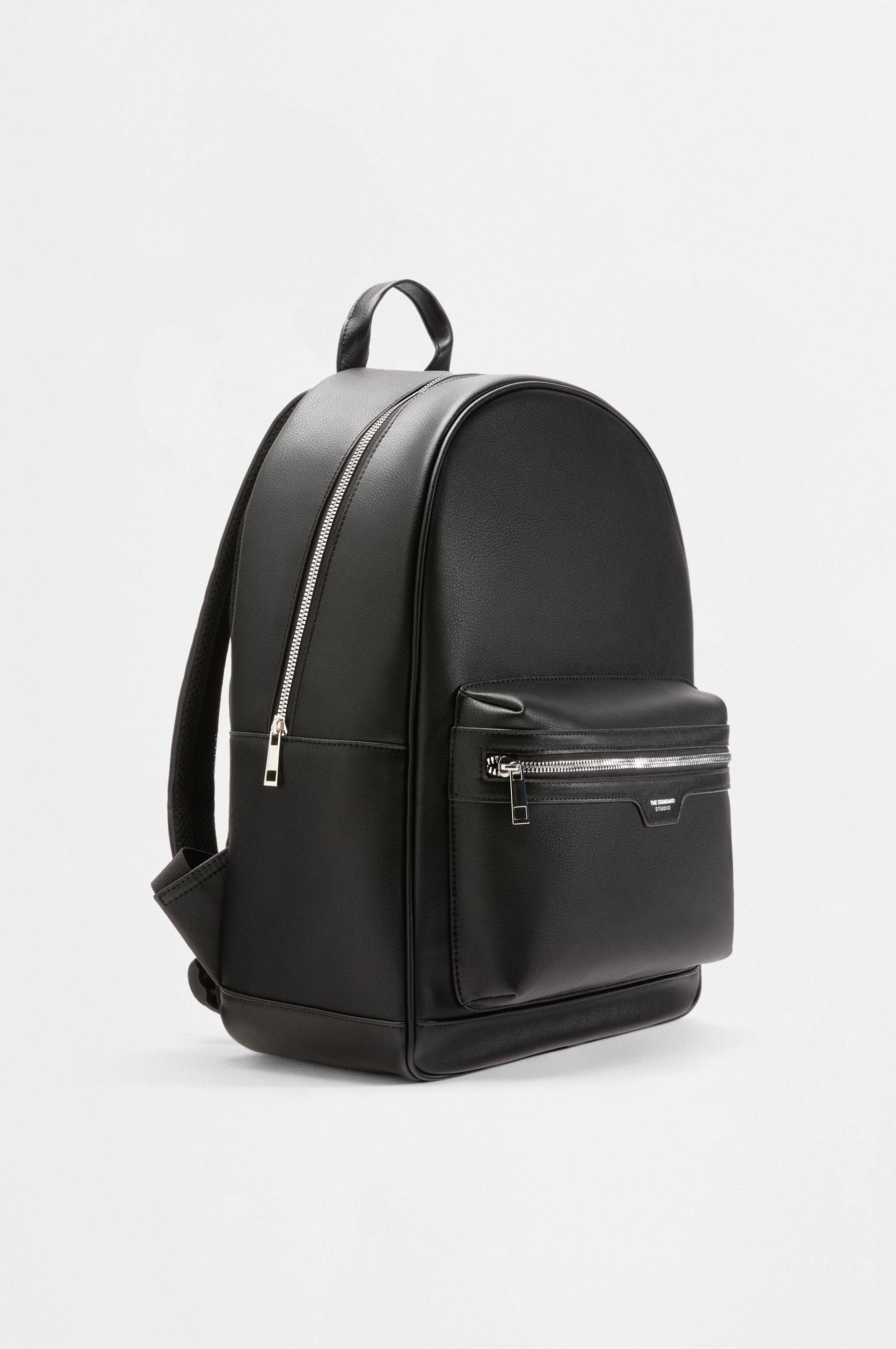 Logo backpack — BLACK