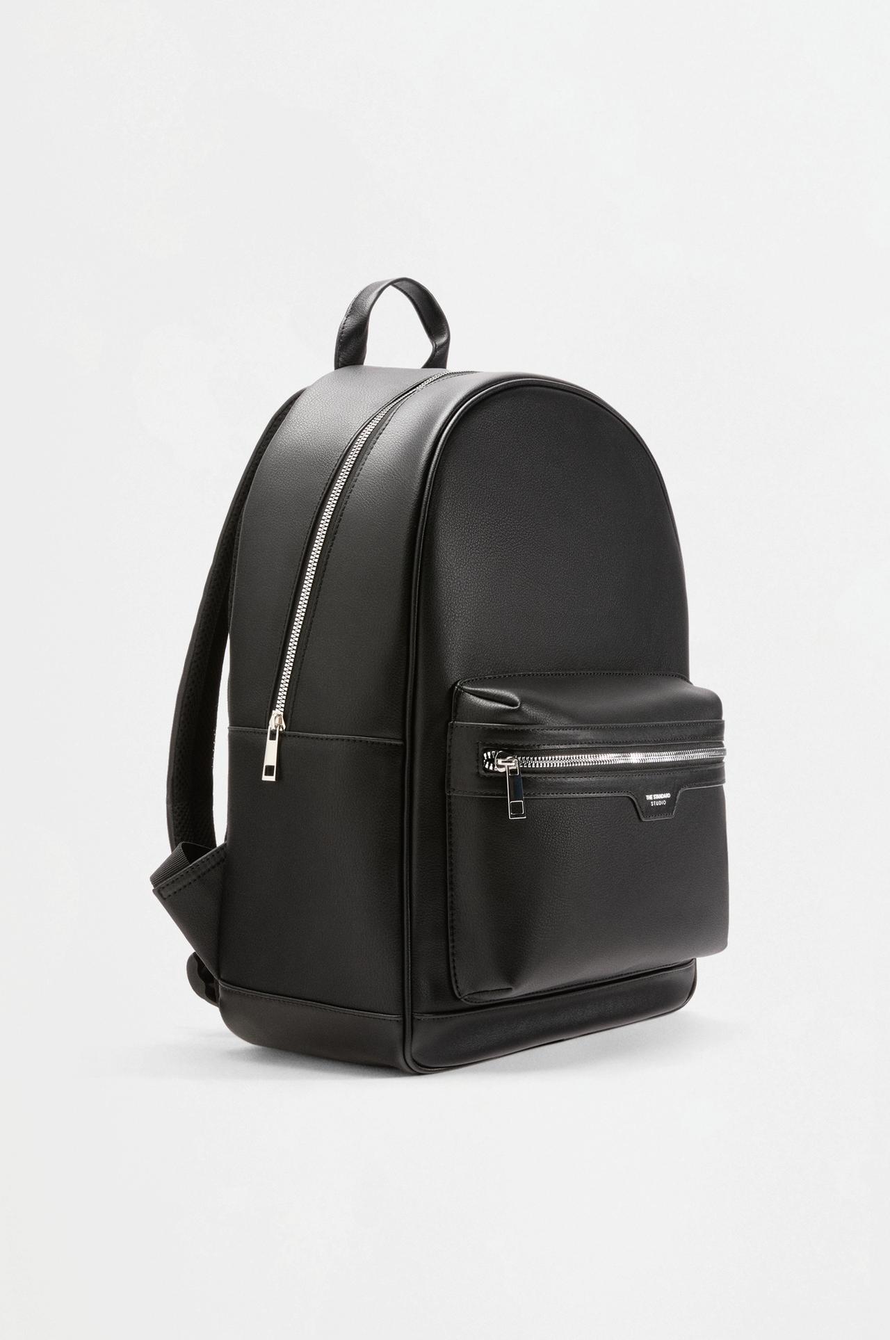 Logo backpack — BLACK