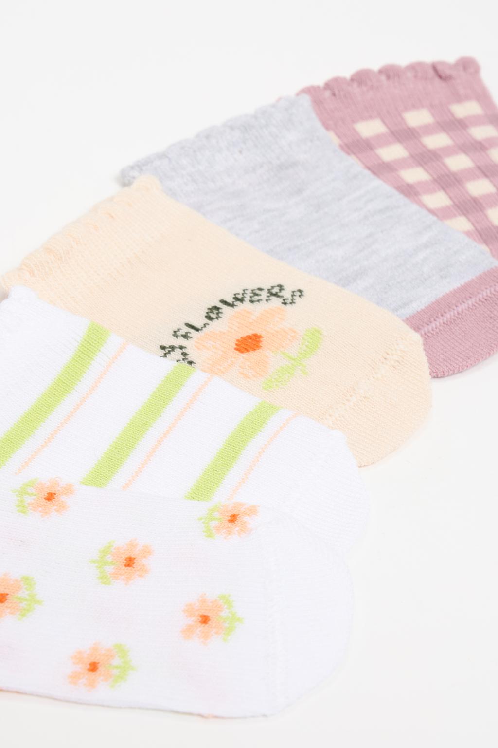 Pack 5 calcetines tobilleros estampados