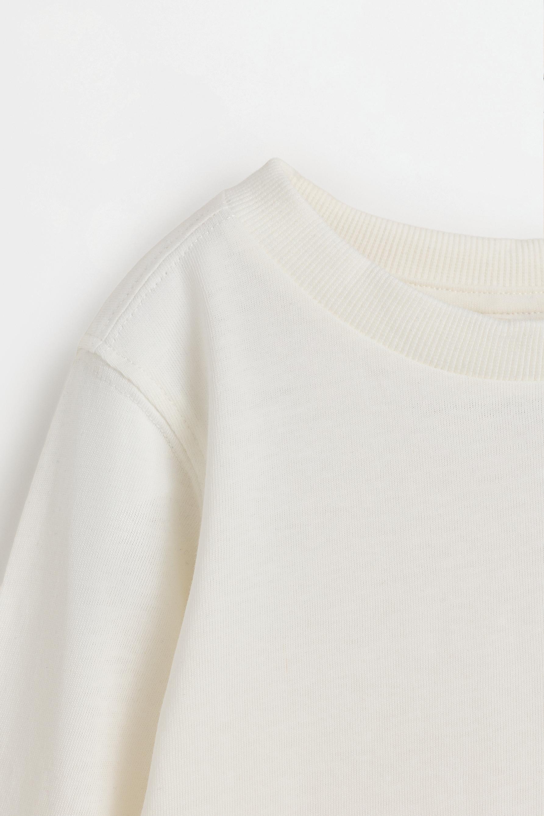 Pack of 4 plain long sleeve T-shirts — NAVY