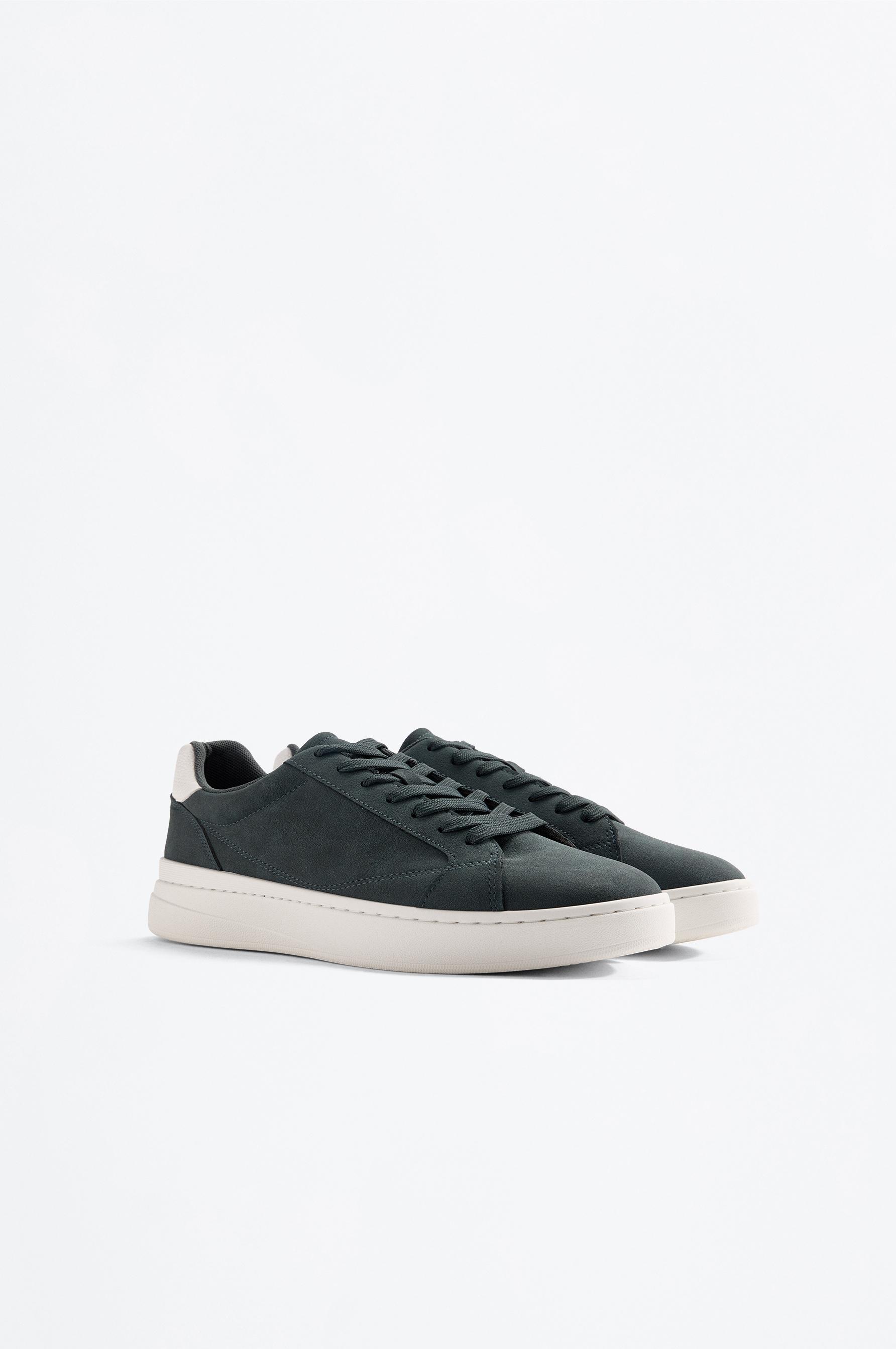 Casual flag sneakers — NAVY BLUE