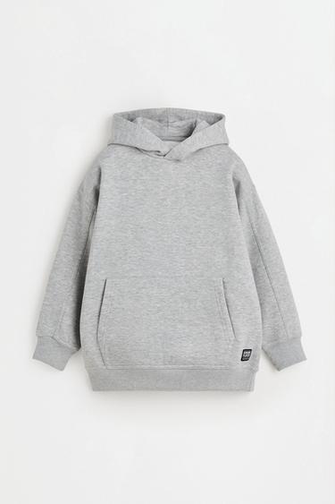 Hoodie — GREY MARL 1