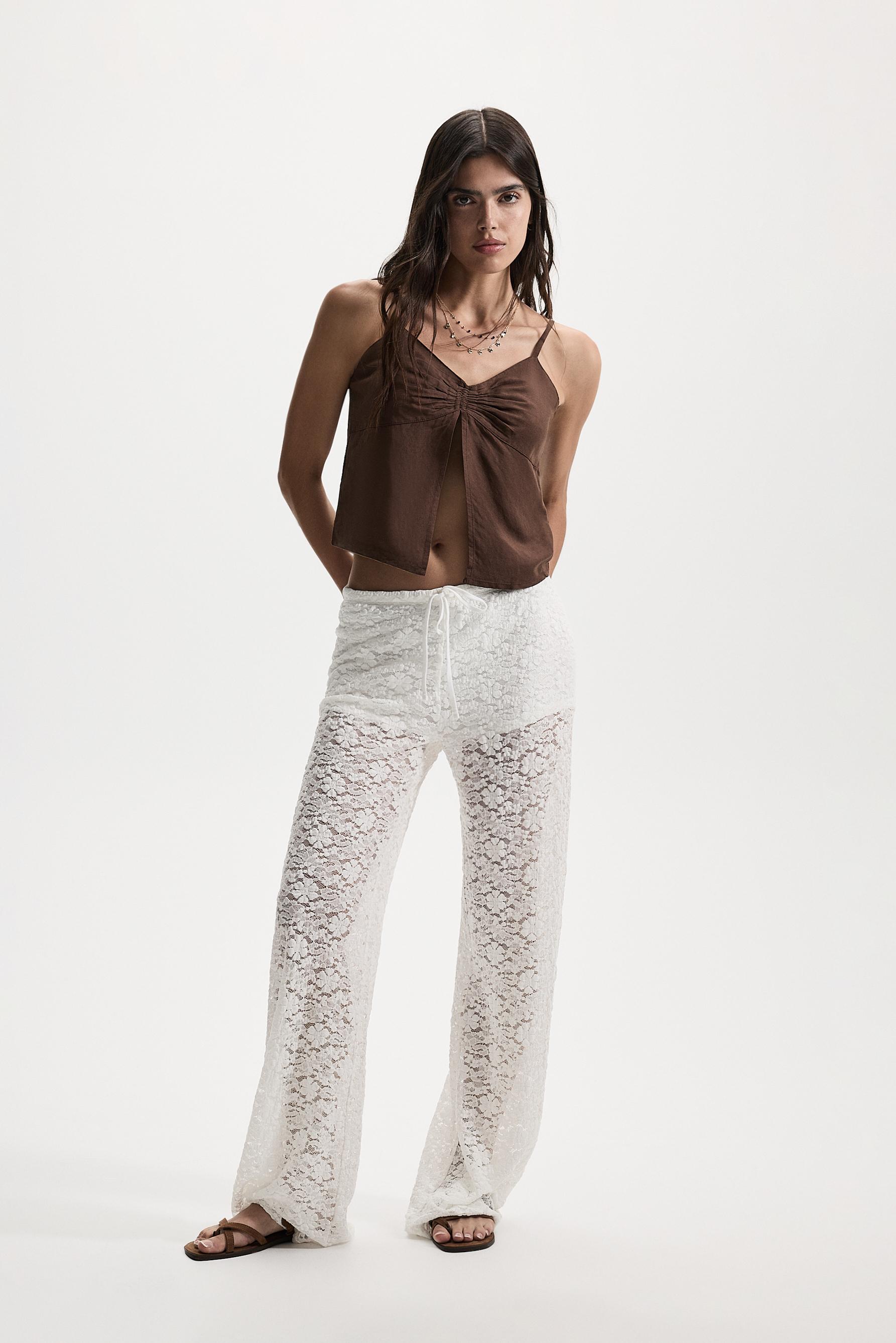 Rustic top — DARK BROWN