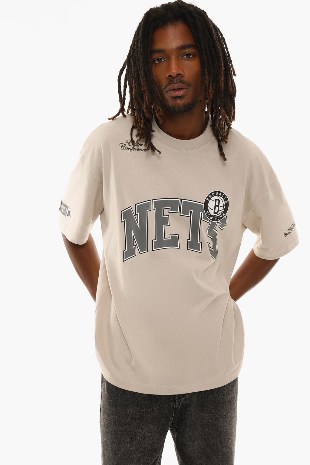 Brooklyn Nets NBA print T-shirt