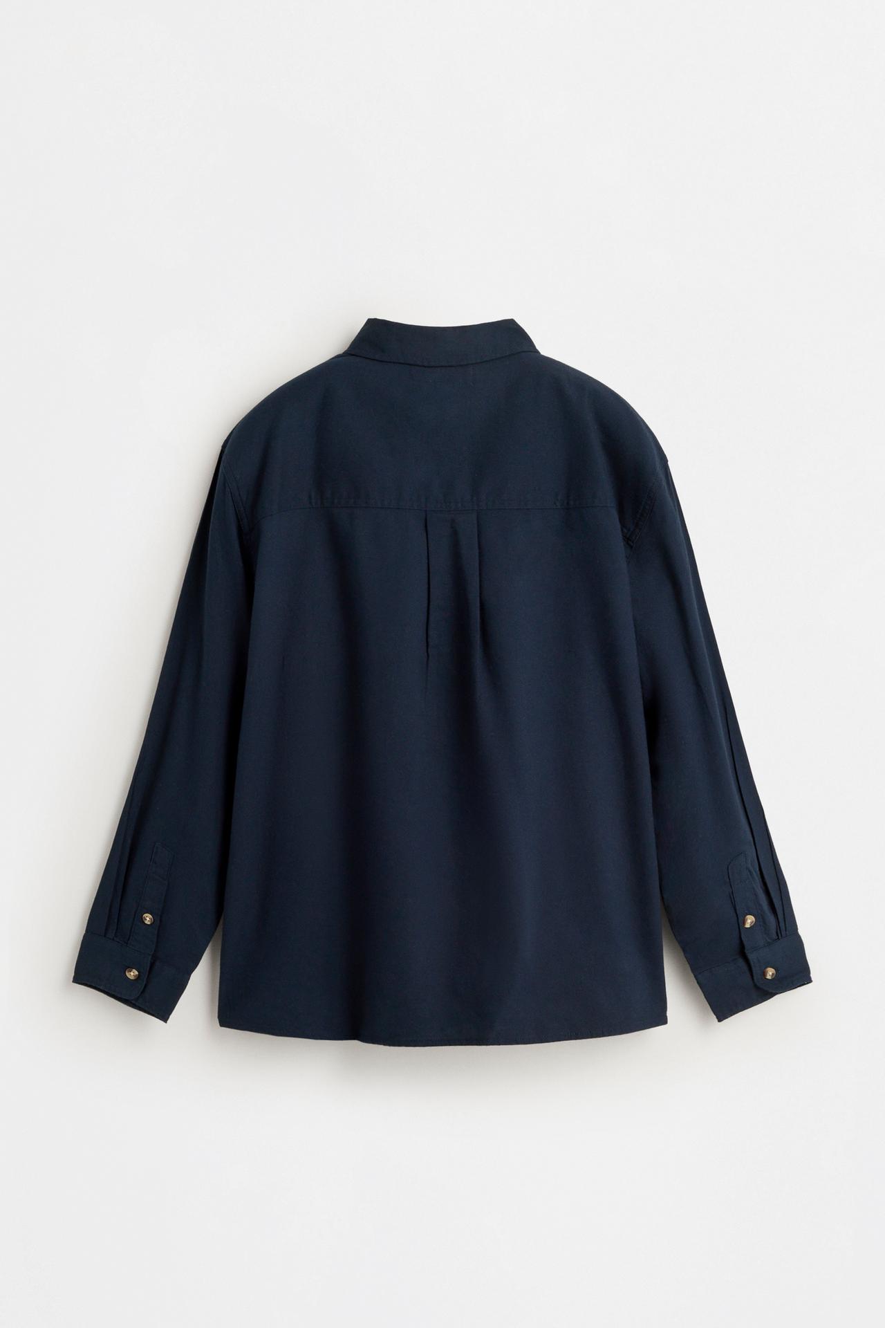 Shirt with patch — NAVY