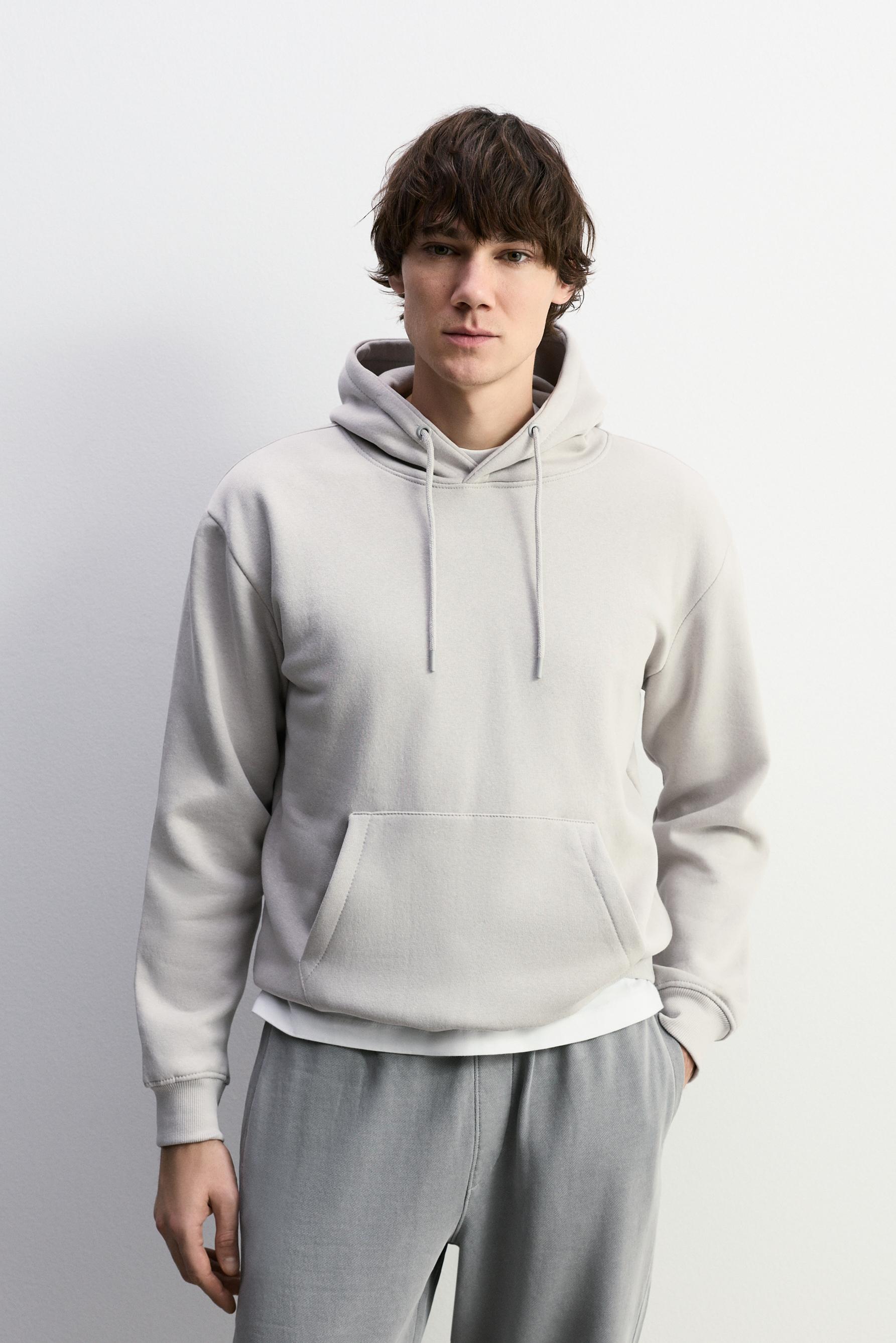 Sudadera básica capucha
