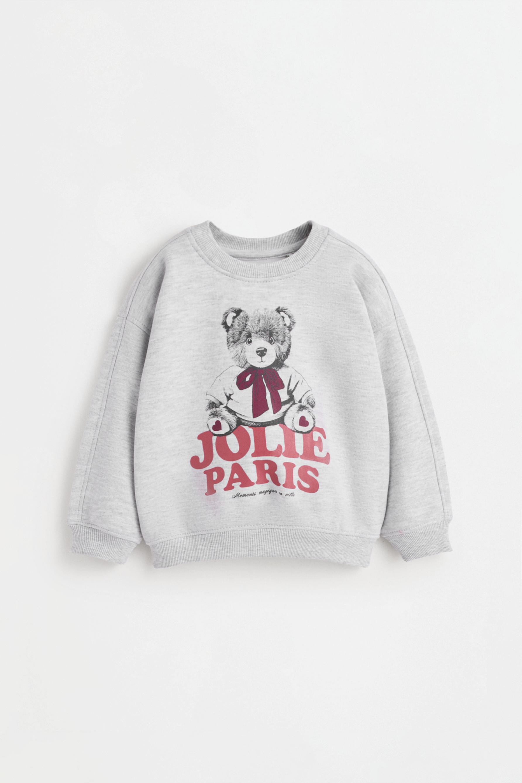Pack of 2 contrast sweatshirts — GREY MARL