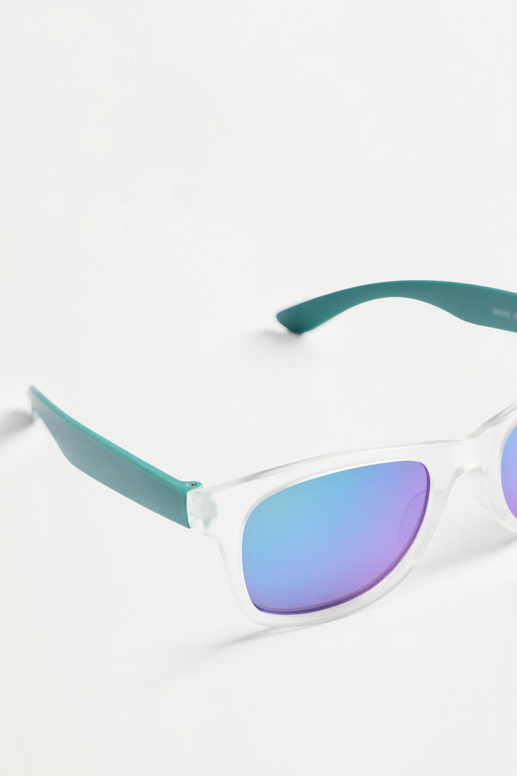 Square transparent glasses — TRANSPARENT