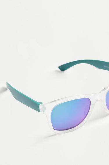 Square transparent glasses — TRANSPARENT 3