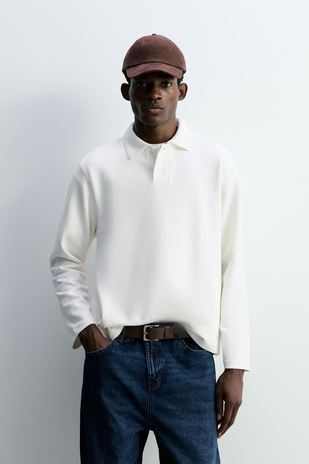 Interlock polo shirt