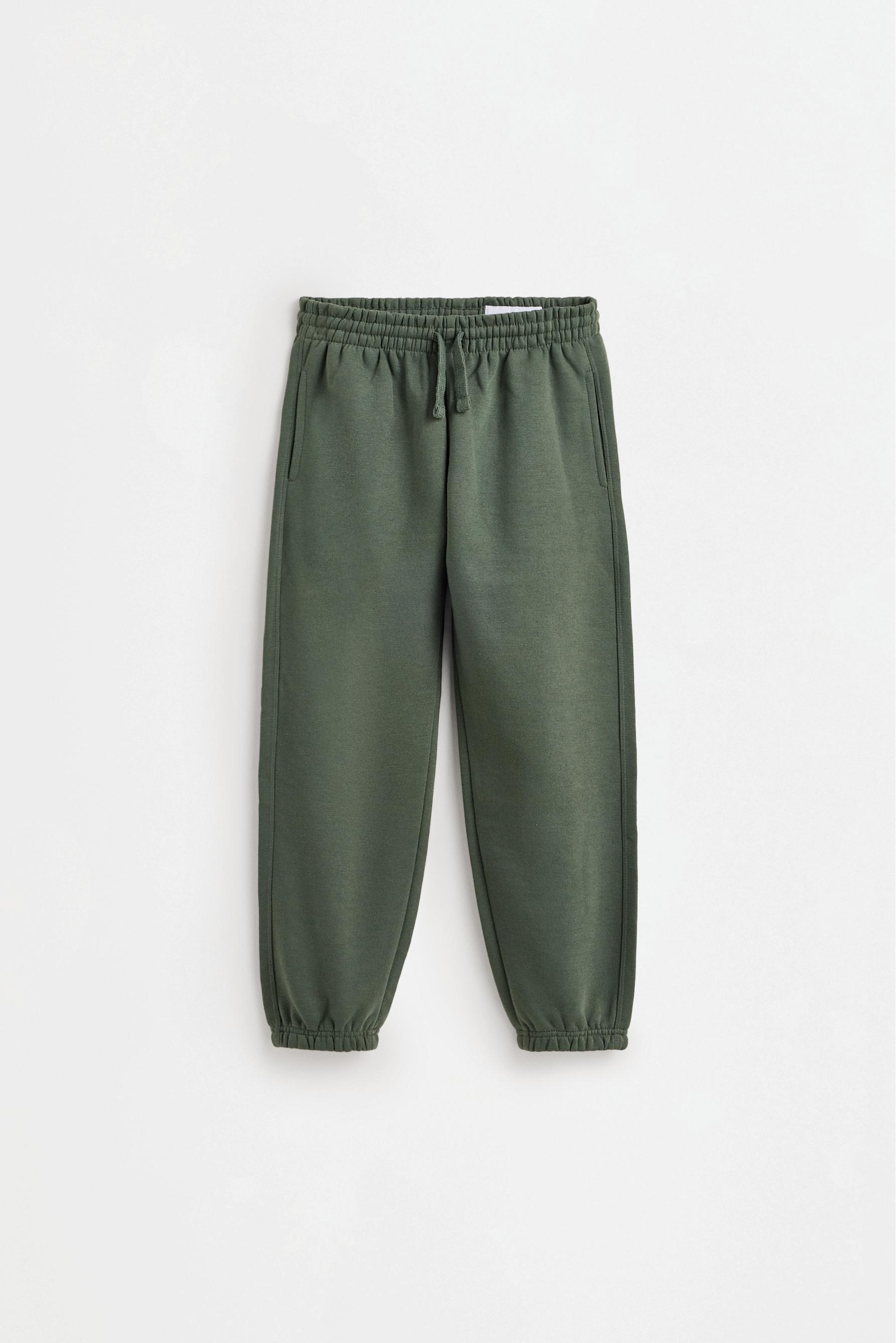 Printed sweatshirt and plush trousers co-ord — GREY