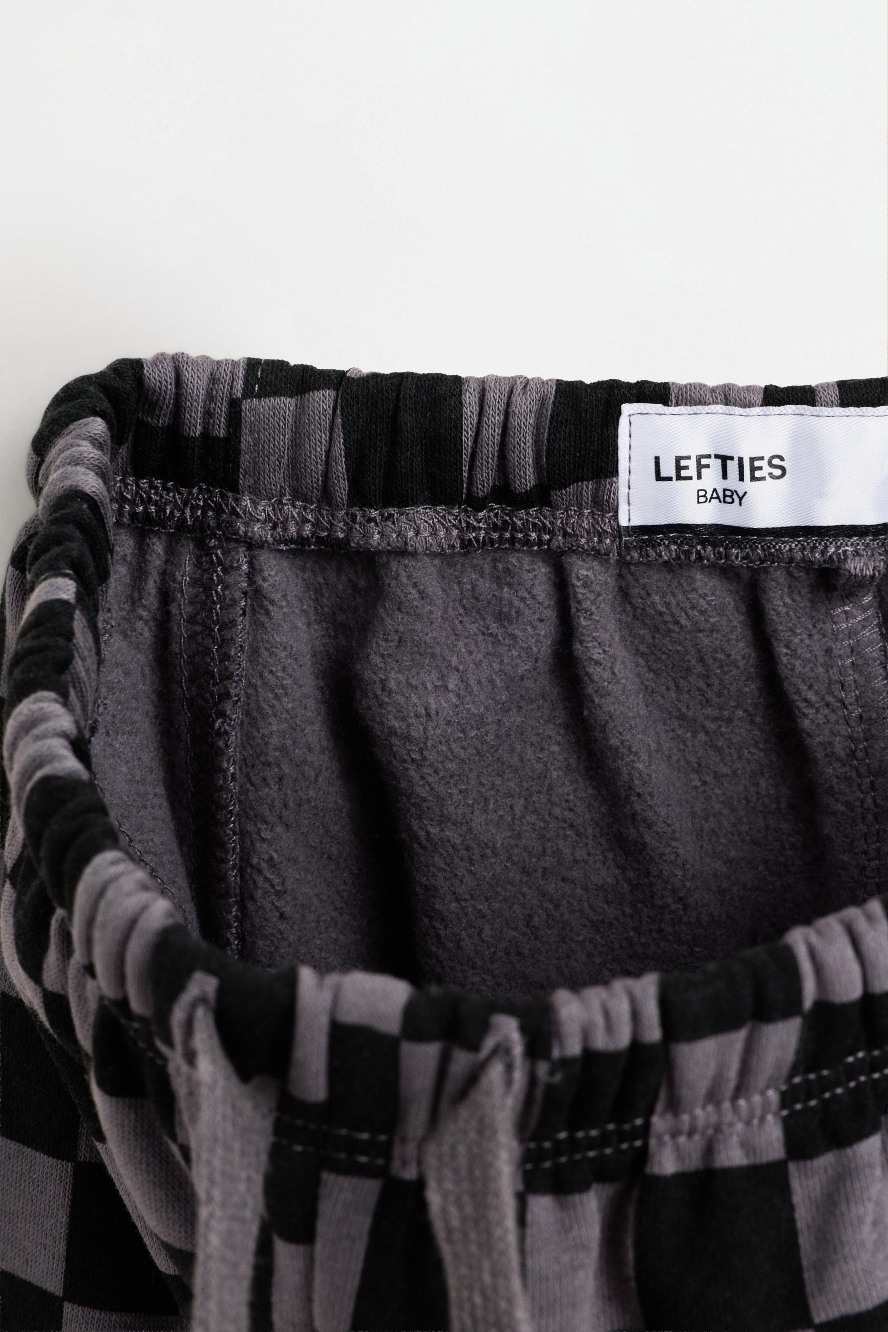 Plush sweatshirt and trousers co-ord — MEDIUM GREY