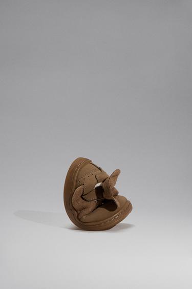 Barefoot bow slippers — BROWN 6