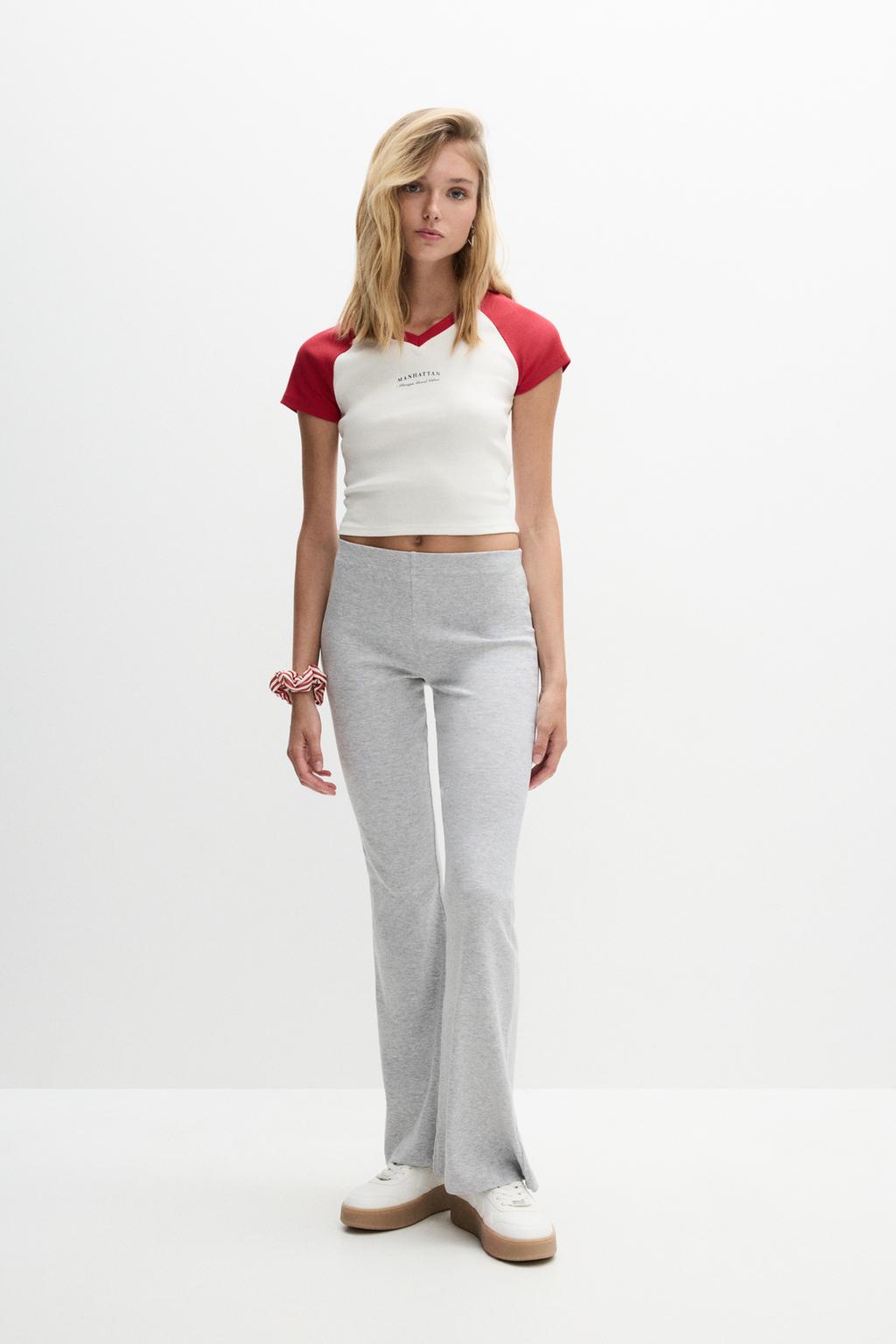 Flared leggings