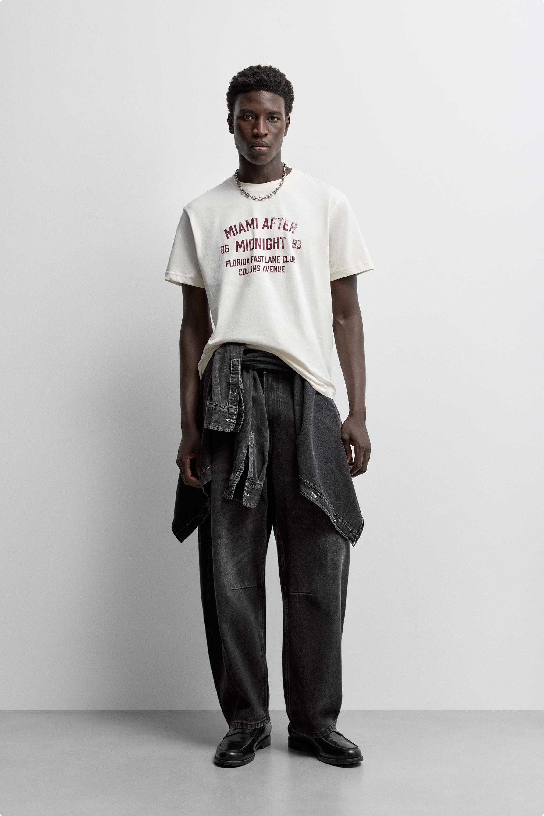 Printed T-shirt — BUTTER