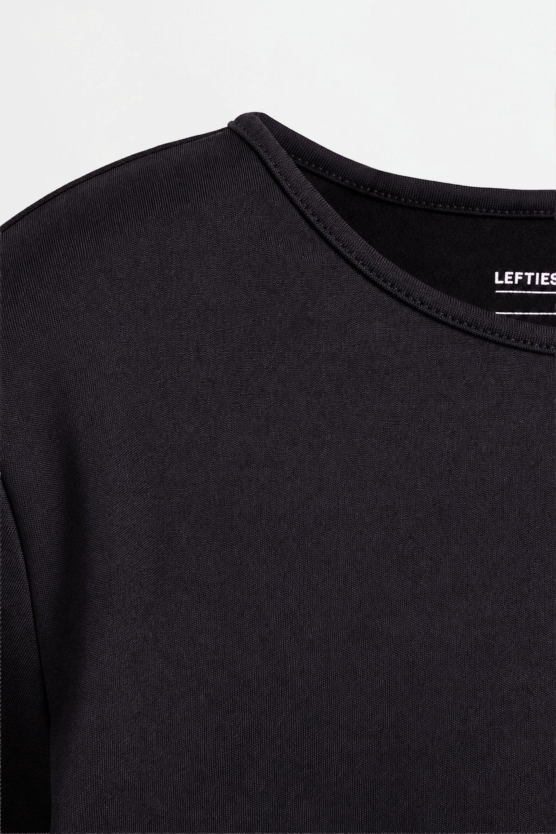 MEDIUM WEIGHT thermal insulation T-shirt (-7ºC to 9ºC) — BLACK