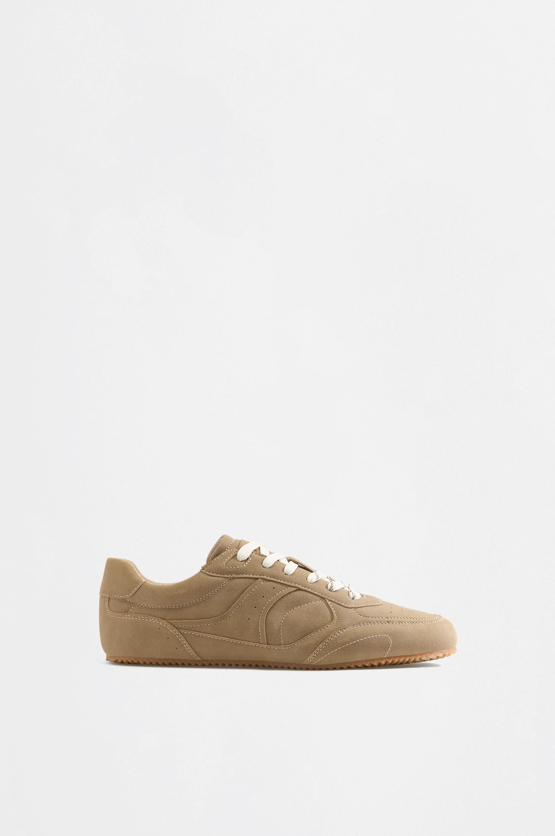 Thin-soled slippers — BEIGE