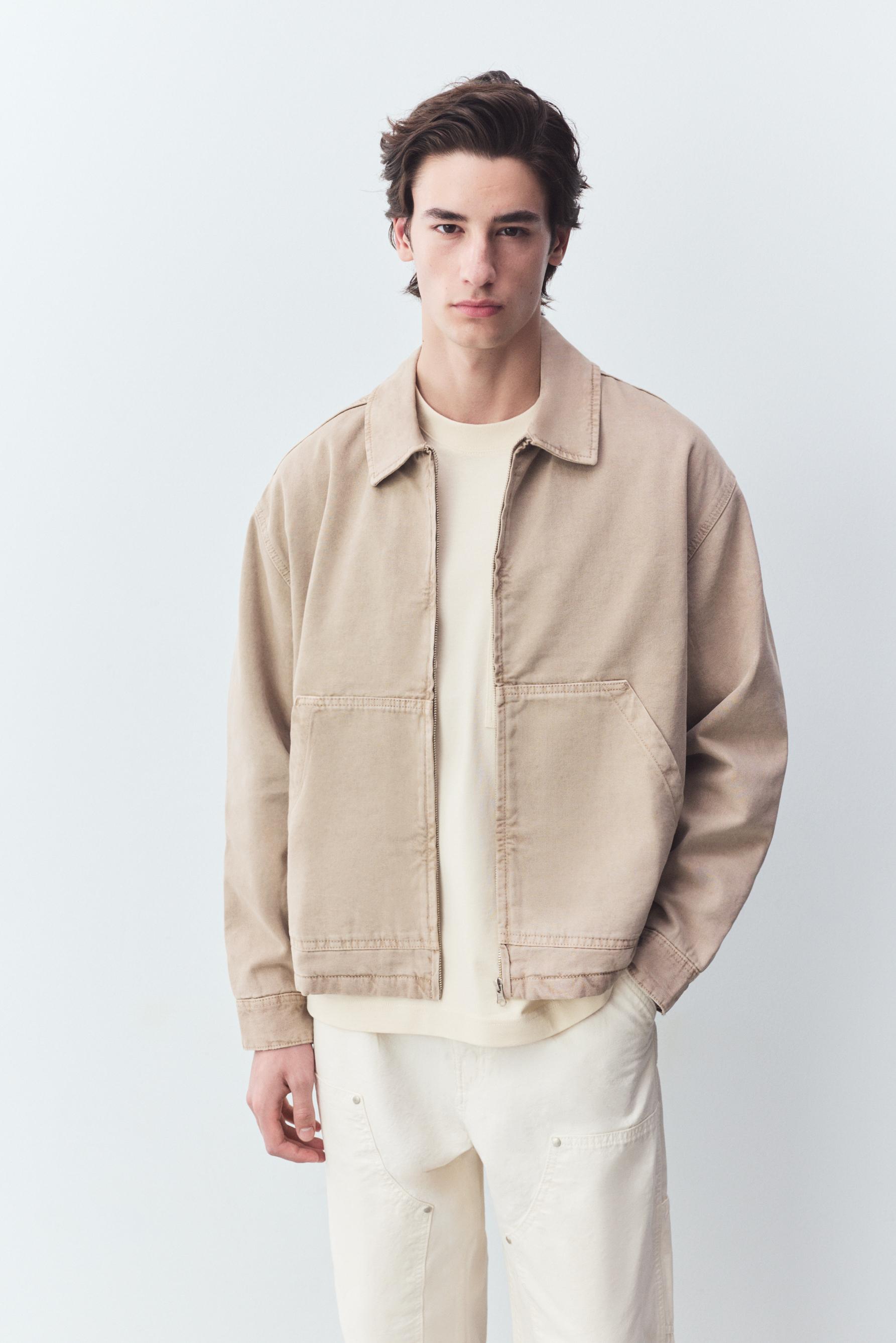 Cazadora denim corta