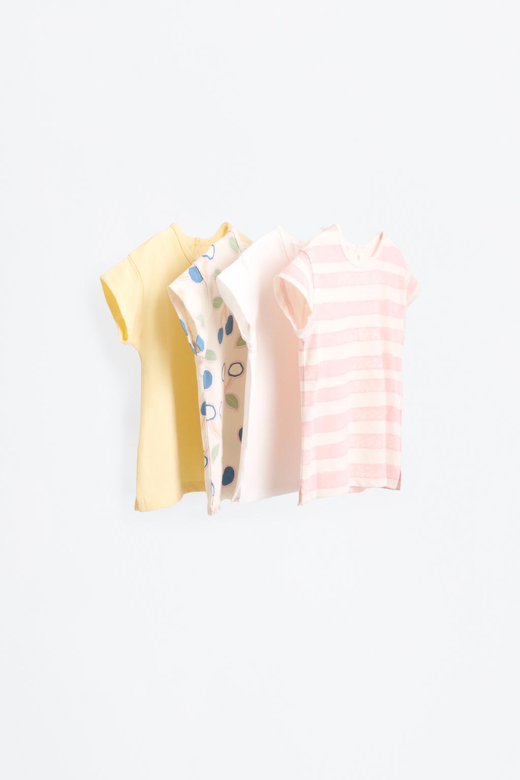 Pack 4 camisetas básicas