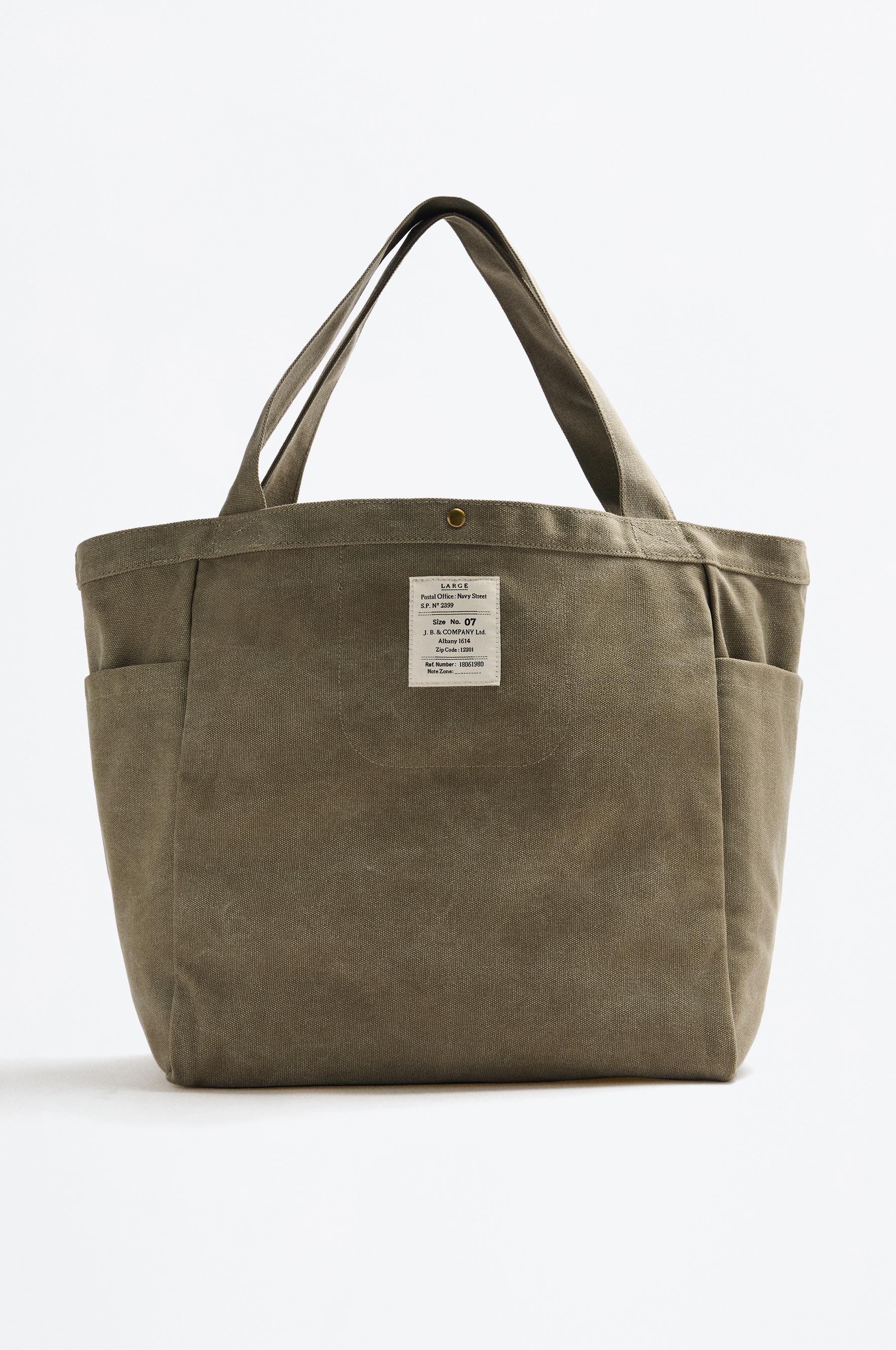 Bolsa shopper de lona