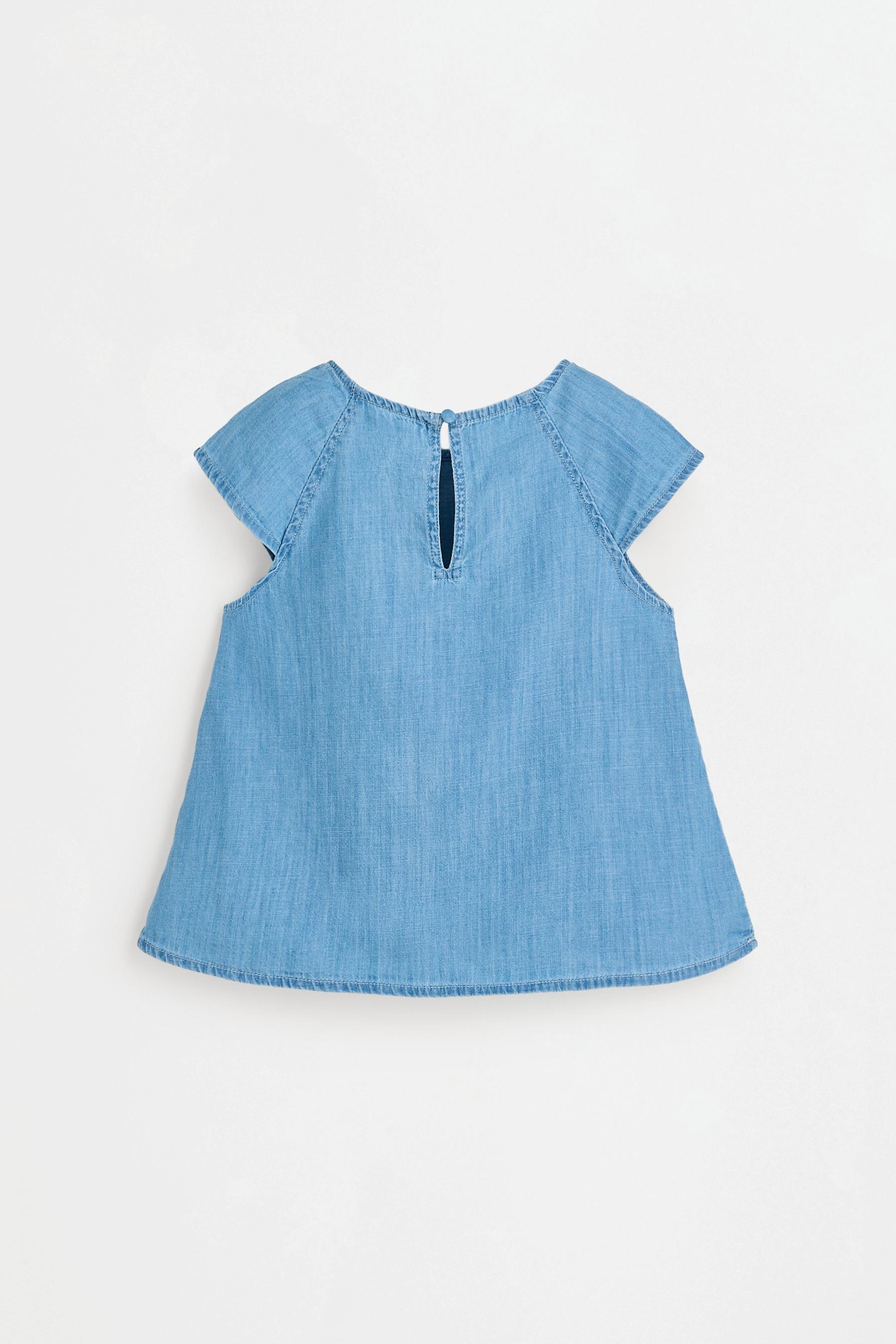 Denim top — PALE BLUE