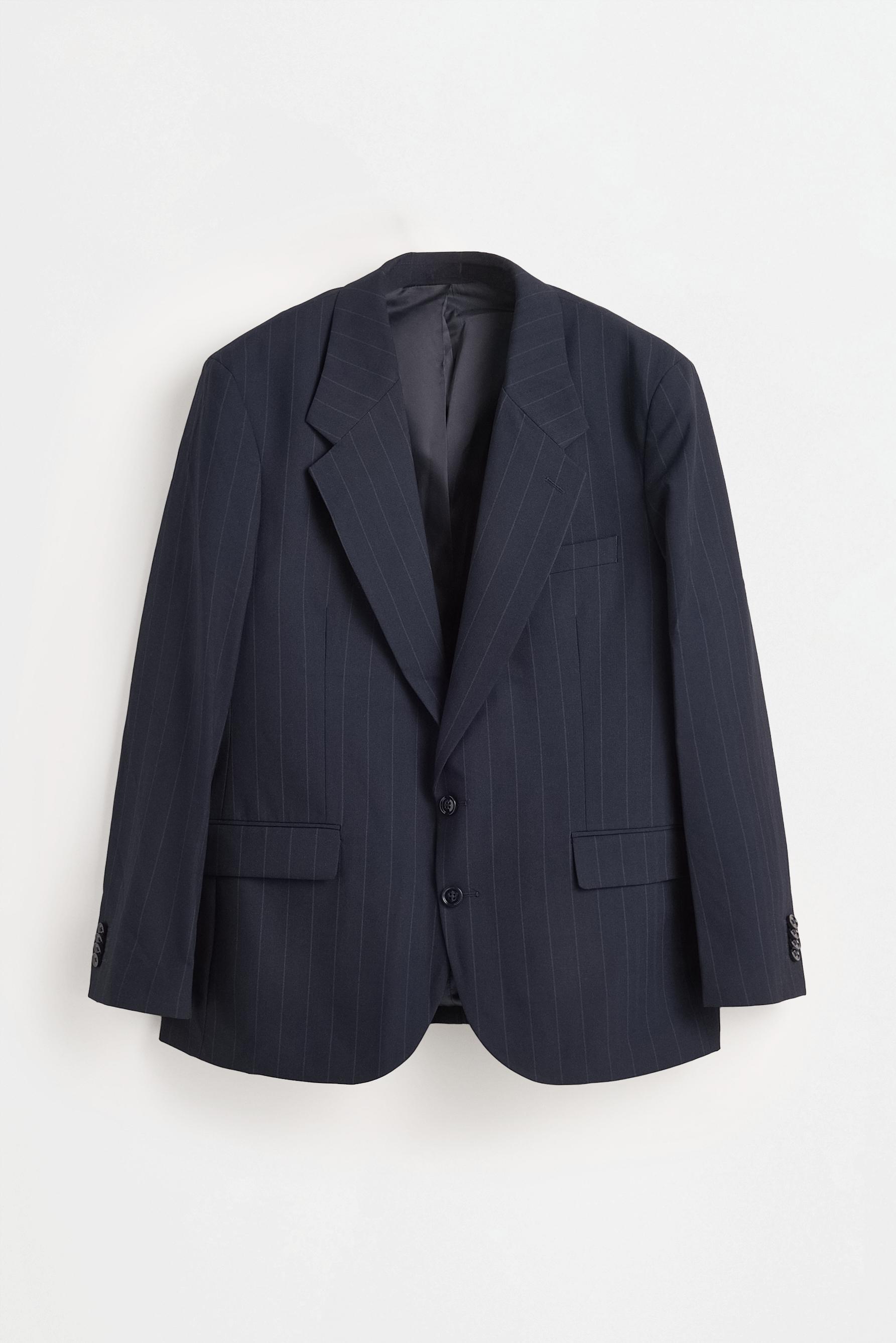 Americana traje rayas
