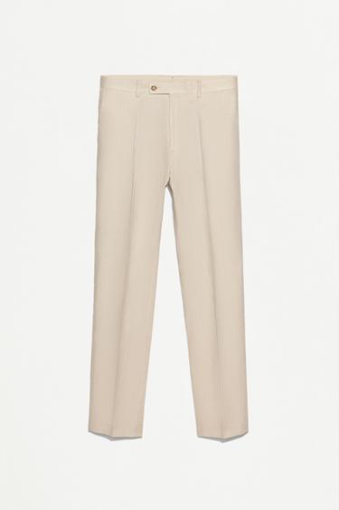 100% linen suit trousers — ECRU 6