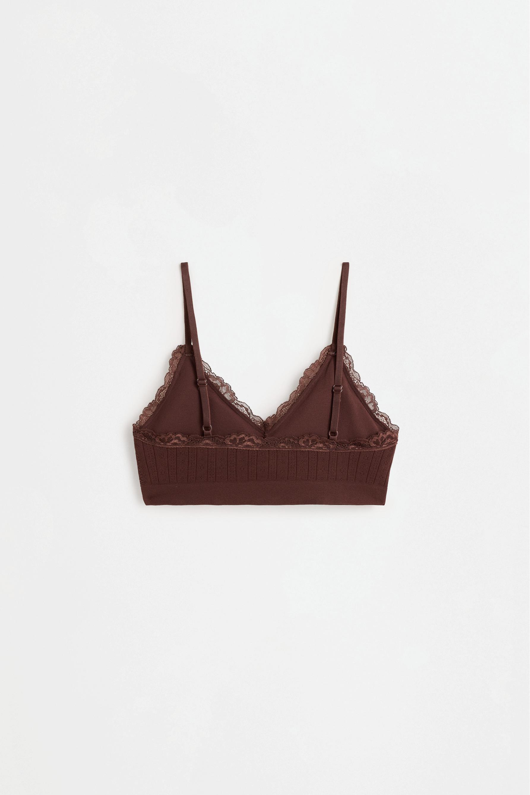 Lace bra tops (Pack of 2) — BROWN TONES