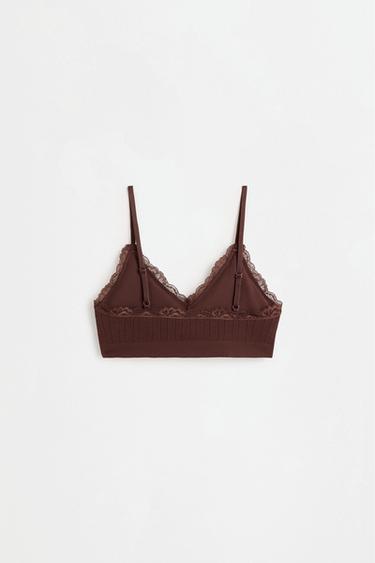 Lace bra tops (Pack of 2) — BROWN TONES 8
