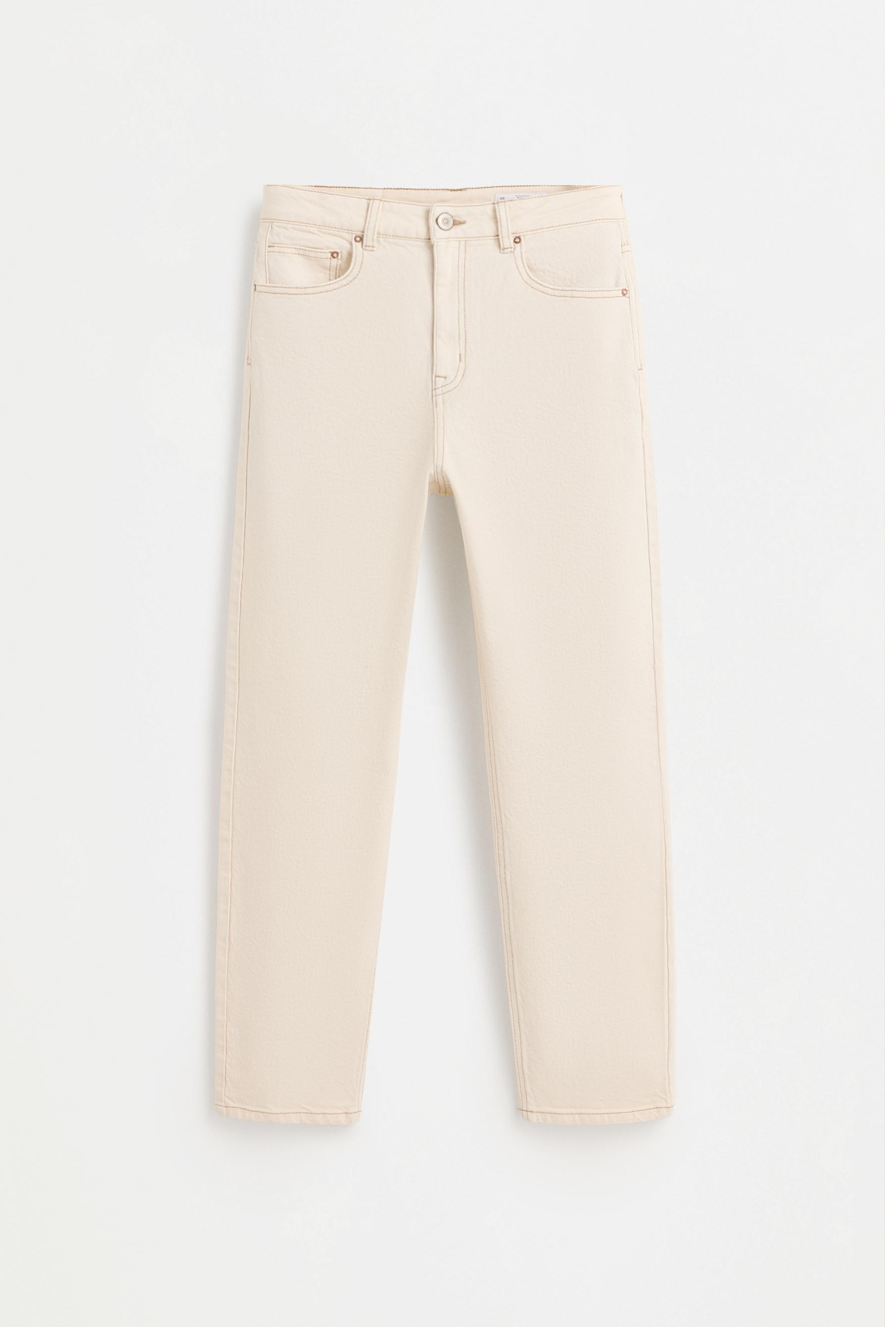 Mom fit jeans — VANILLA