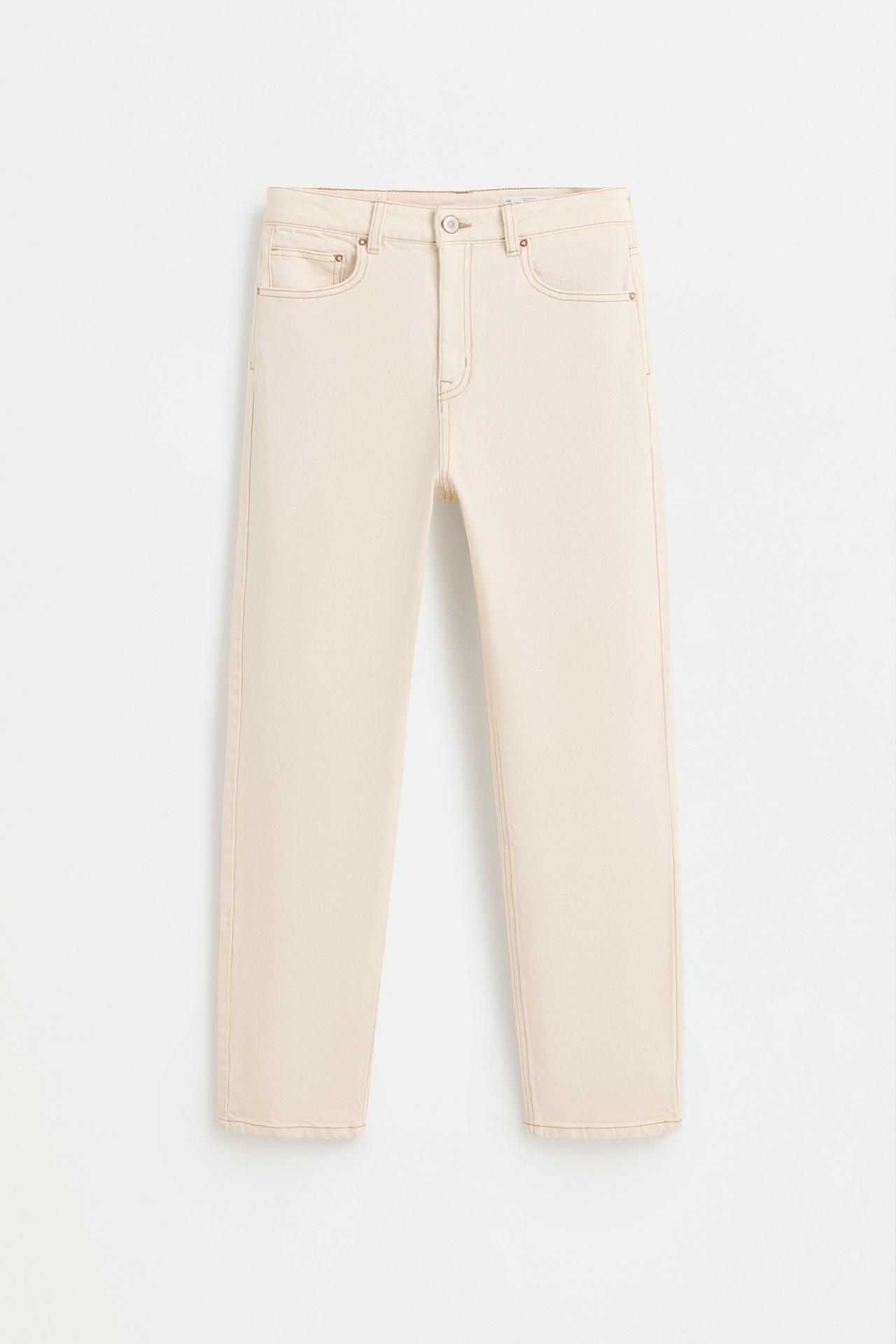 Mom fit jeans — VANILLA