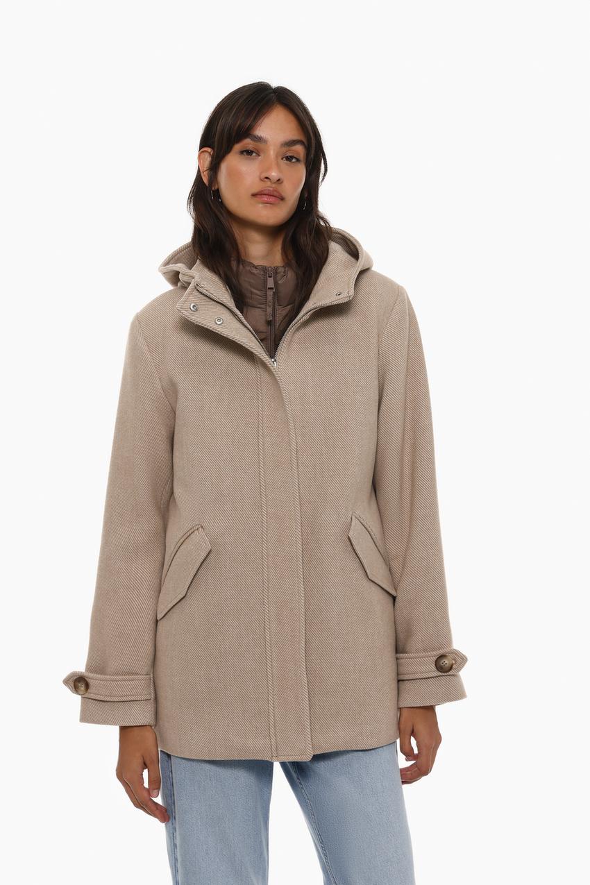 Abrigo Gris Hombre Lefties Abrigo Paño Largo Slips Calzoncillos