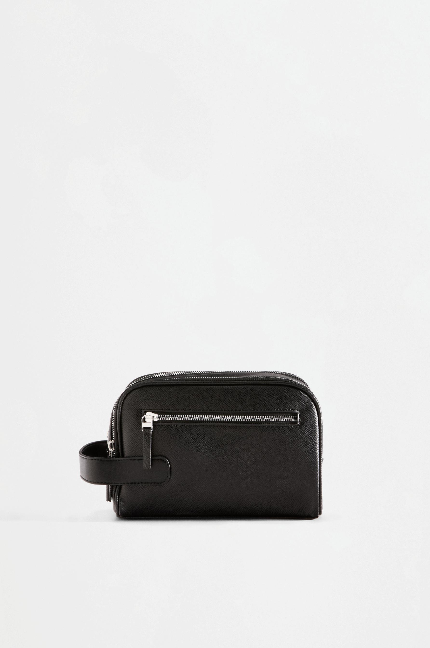 Casual toiletry bag — BLACK